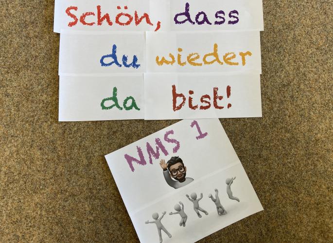 schön, dass du wieder da bist